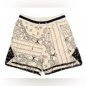 Travis Scott x Jordan Paisley Shorts